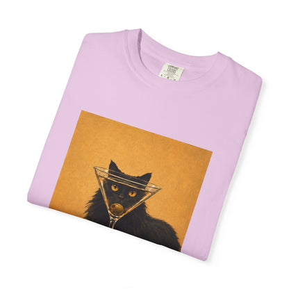 Catini Black Cat Martini T‑Shirt
