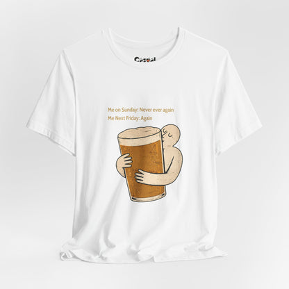 Beer Hug T-Shirt — Funny Brew Lover Tee